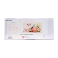 Pop Up 3D Birthday Card Beautiful Bouquet Up With Paper