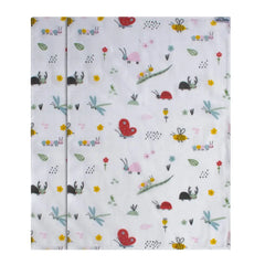 Sevi Bebe Printed Muslin Multi-Purpose Cover (2 Pcs) - Cute Bugs Sevi Bebe