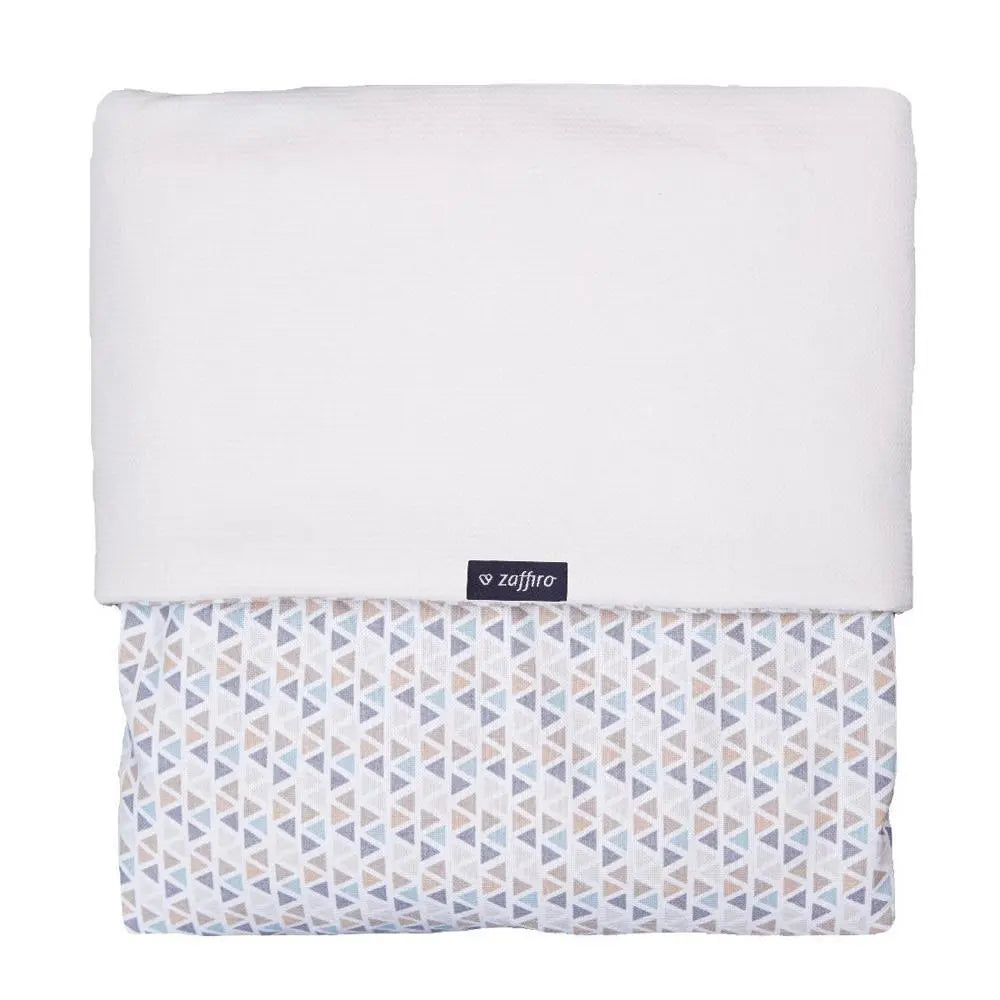 Zaffiro Blanket 75x100cm - Velvet Ecru Zaffiro