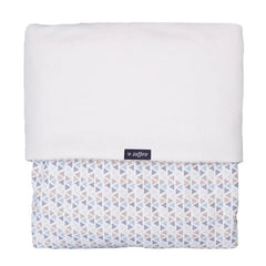 Zaffiro Blanket 75x100cm - Velvet Ecru Zaffiro