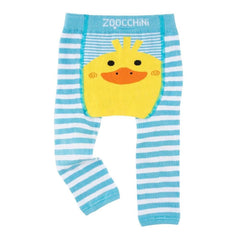 Zoocchini Comfort Crawler Babies Legging and Sock set - Puddles the Duck (12-18m)