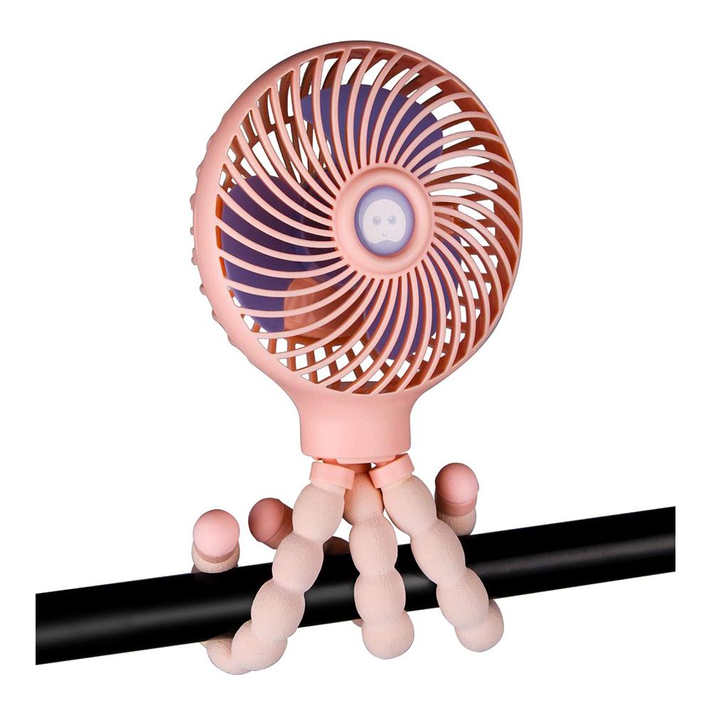 Mamas First Mini Fan Flexible Tripod - Pink Mama's First