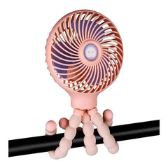 Mamas First Mini Fan Flexible Tripod - Pink Mama's First