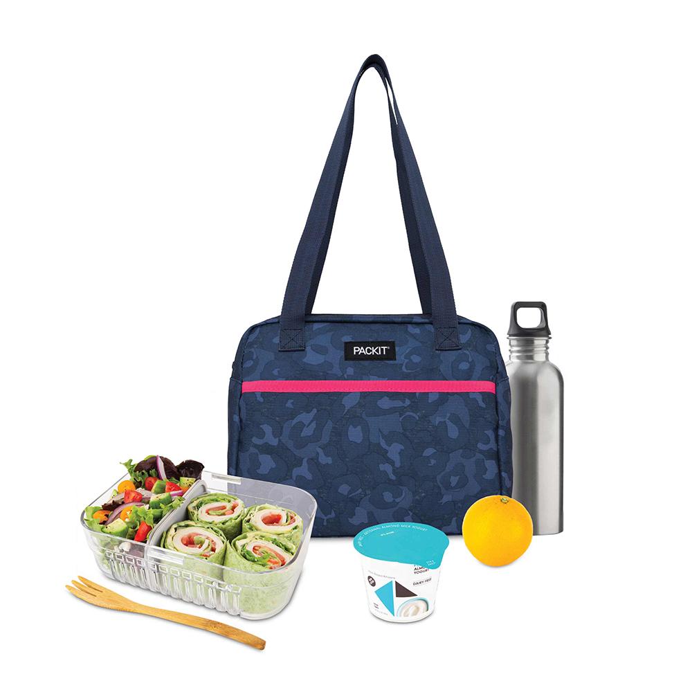 Packit Freezable Snack Box - Navy Heather