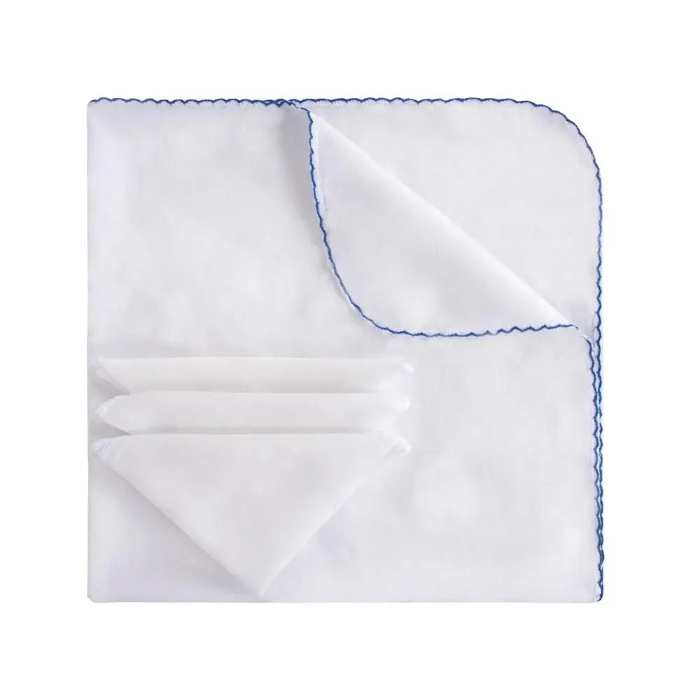 Sevi Bebe Baby Face Cloth - Blue (1 cloth + 3 handkerchiefs) Sevi Bebe