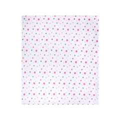 Sevi Bebe Printed Muslin Blanket 120x100 cm - Pink Star Sevi Bebe