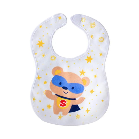 Sevi Bebe Velcro Bib - Super Bear Sevi Bebe