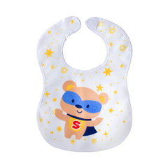Sevi Bebe Velcro Bib - Super Bear Sevi Bebe