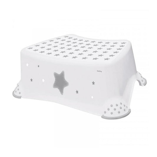 Plastimyr Step Stool - White Star