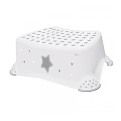 Plastimyr Step Stool - White Star