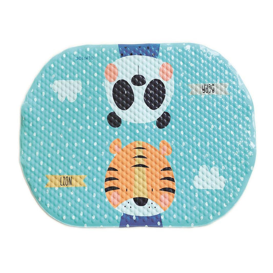 Olmitos Bath Mat Sea - Panda & Tiger