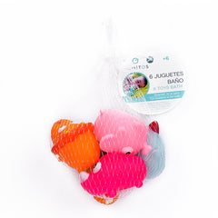 شبكة أولميتوس مع 6 ألعاب حمام - حيوانات