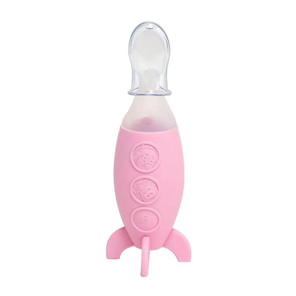 Marcus & Marcus Feeding Spoon Dispenser - Pink Marcus & Marcus