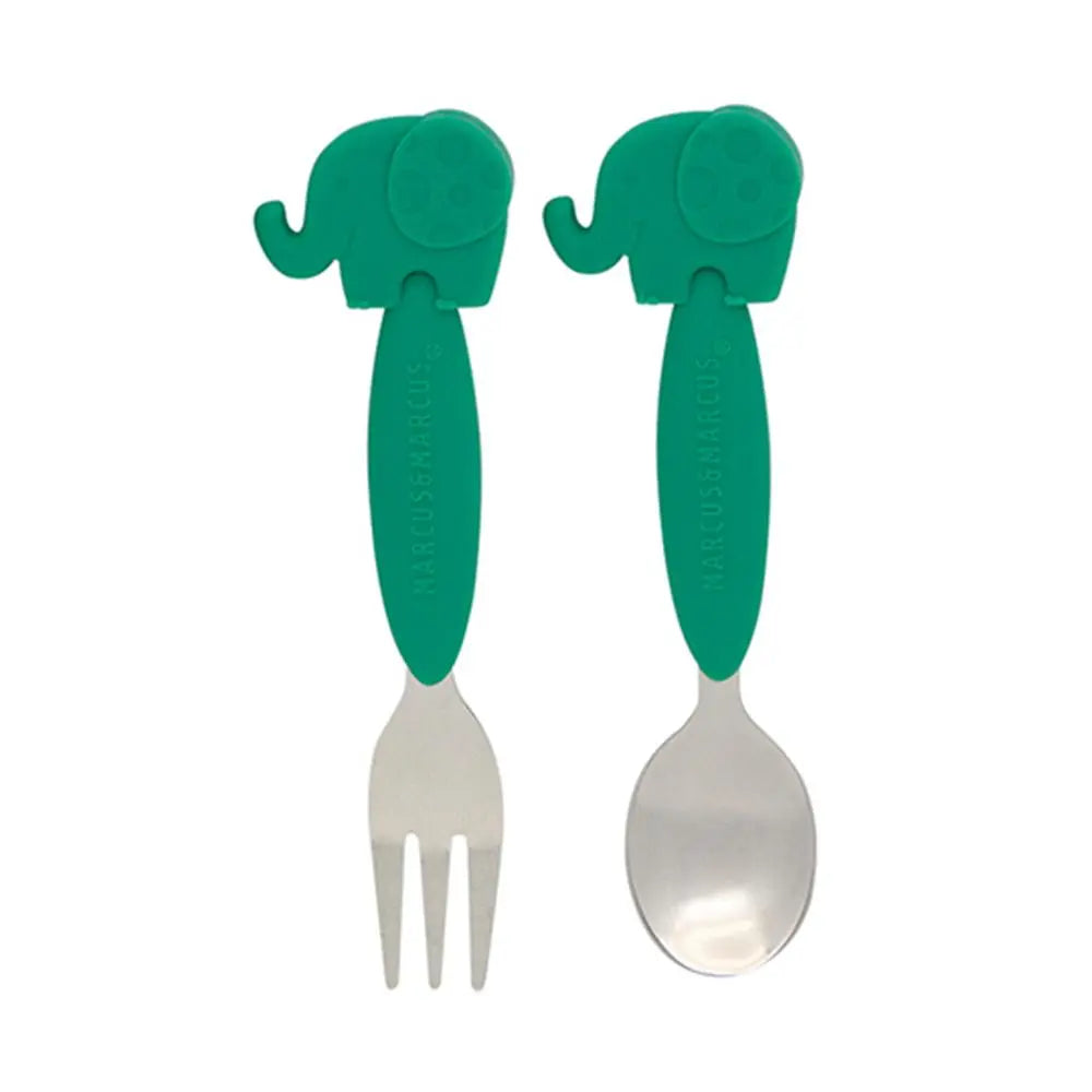 Marcus & Marcus Fork And Spoon Set Elephant Marcus & Marcus