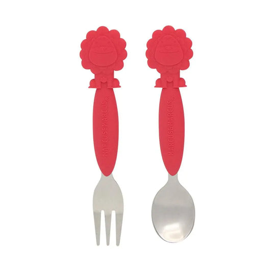 Marcus & Marcus Fork And Spoon Set Lion Marcus & Marcus