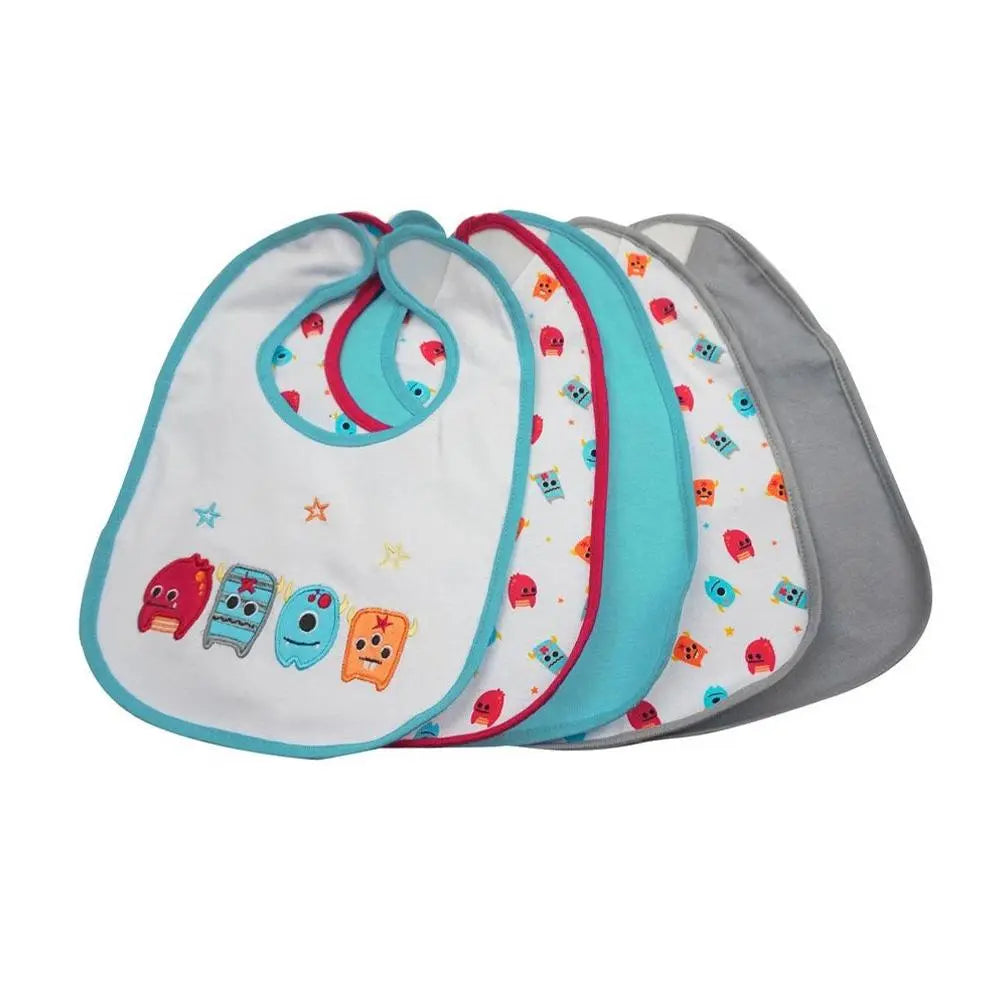 Olmitos Set 5 Bibs Monsters Olmitos