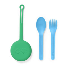 OmiePod & Utensil Set - Mint Green Omielife