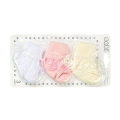 SEBI Baby Socks - 3 Lacy Pieces SEBI