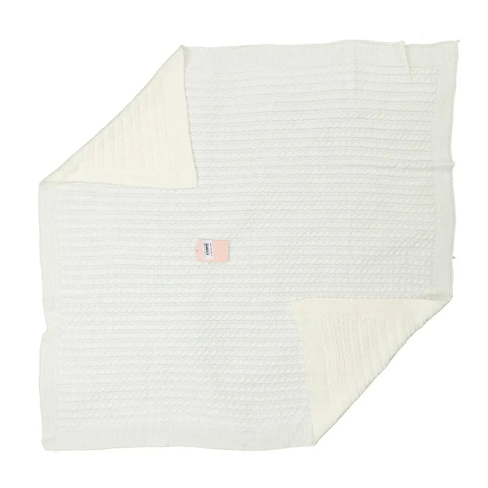 Tafyy Knitwear Blanket - Ecru Tafyy