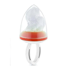 Baby Jem Fruit and Vegetables Feeder - orange 6M+ Baby Jem