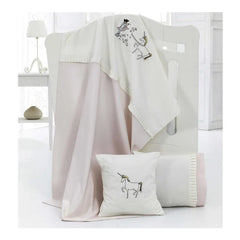 Momi Shop Duvet Cover Set - Pink (Pillow 35x45cm) Momi Shop