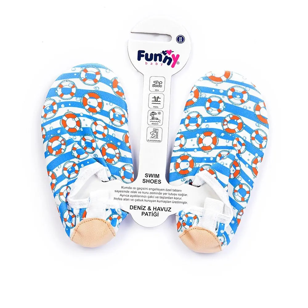 Funny Water Shoes - Life Ring Buoy Funny