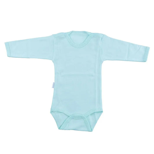 SEBI Long Sleeve Baby Bodysuit Mint SEBI
