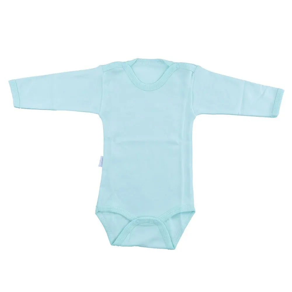 SEBI Long Sleeve Baby Bodysuit Mint SEBI