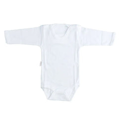 SEBI Long Sleeve Baby Bodysuit White SEBI