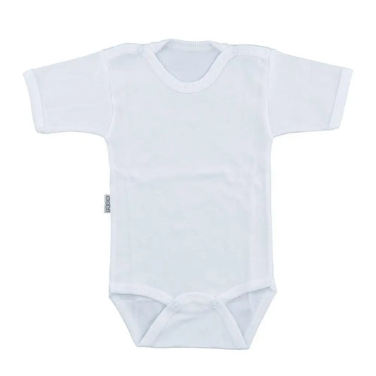 SEBI Half Sleeve Baby Bodysuit - White SEBI