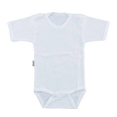 SEBI Half Sleeve Baby Bodysuit - White SEBI