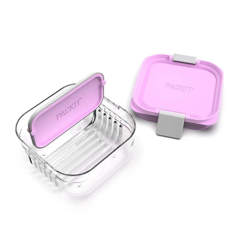 Packit Mod Snack Bento - Peony PackIt