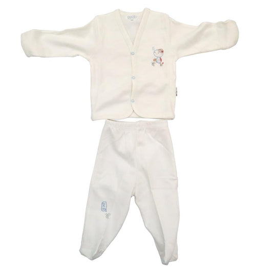 SEBI بيجاما قطنية للقدمين من قطعتين