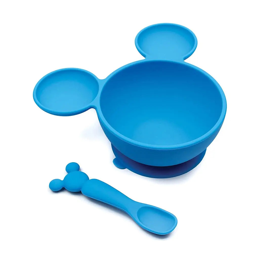 Bumkins First Feeding Set Mickey Mouse - Blue Bumkins