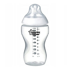 Tommee Tippee Closer to Nature Feeding Bottle :(340ml )- Clear Tommee Tippee