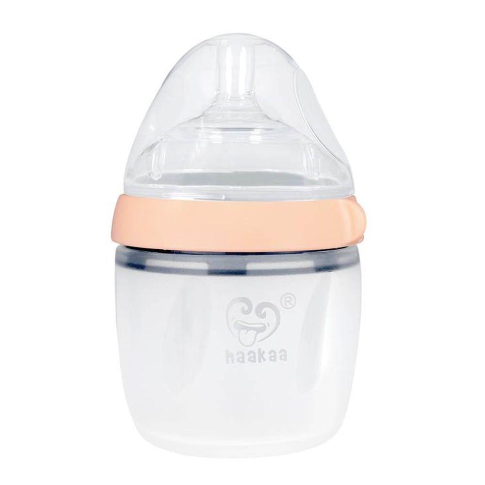 Haakaa Silicone Baby Bottle Nude - (160 ml) Haakaa