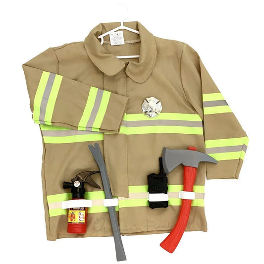 Children Firefighter Costume, Long sleeve Kainuo Toys