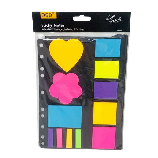 DSD Sticky Notes Assorted Shapes Generic Brand