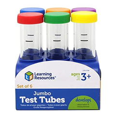 Learning Resources - Jumbo Test Tubes -(3 years +)