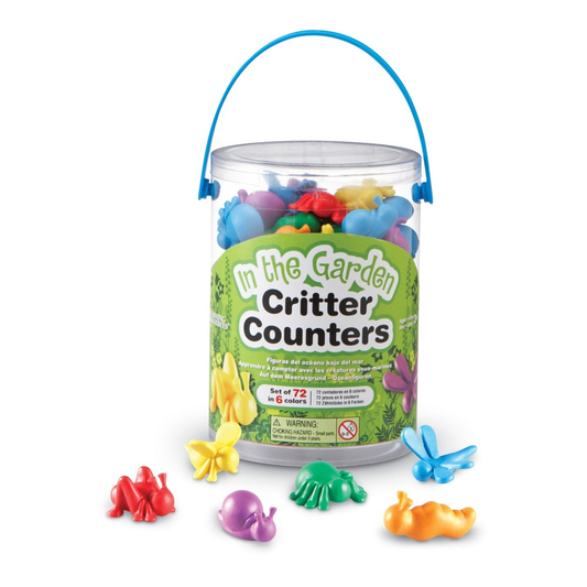 مصادر التعلم - In The Garden Critter Counters ™ (3 سنوات +)