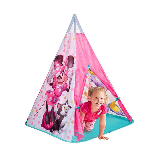 Moose Toys - Minnie Mouse Teepee Play Tent Wigwam