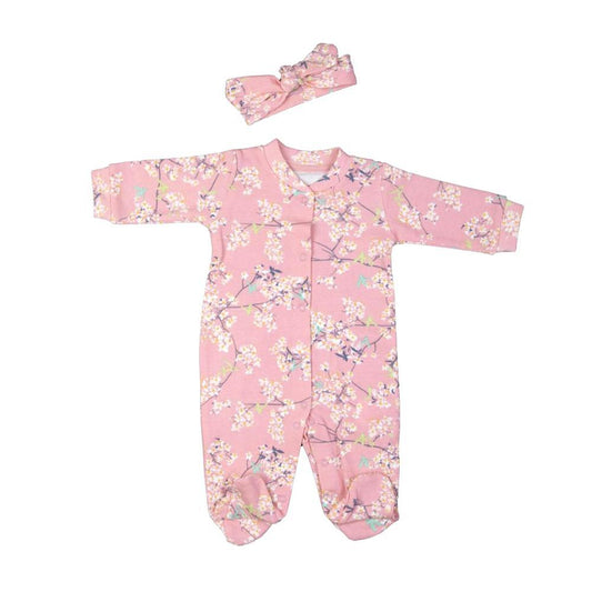 Bebe Pan Baby Jumpsuit - Floral