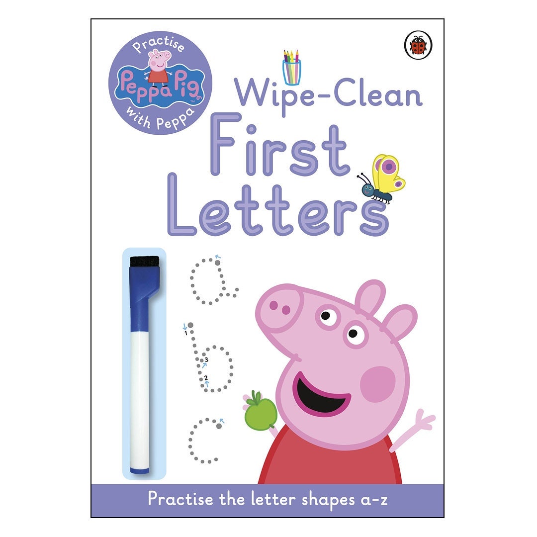 Peppa　Wipe-Clean　First　Pig　Mama's　–　First　Practise　Peppa:　with　Letters