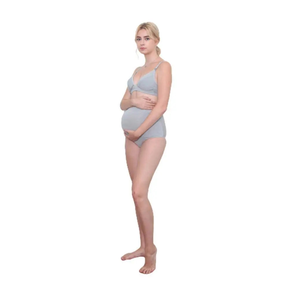 Maternity Stripe Hamline Panty Grey - 1 piece Mom's Day