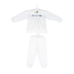 Aziz Bebe Baby Double Set - White