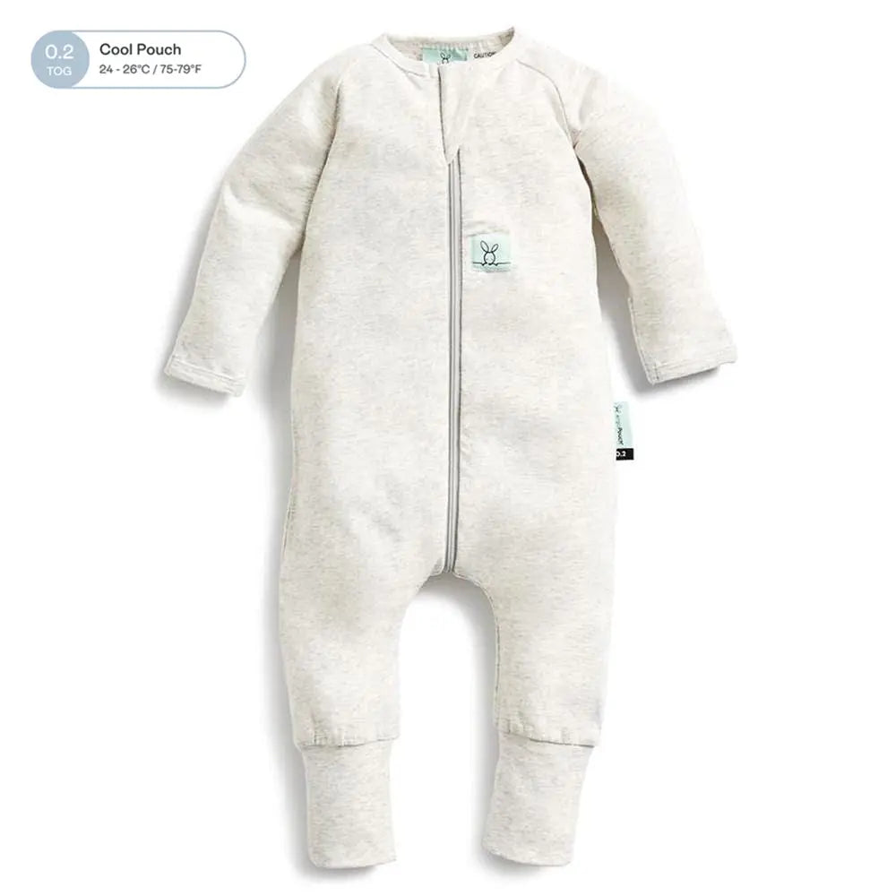 ergoPouch Layers Long Sleeve TOG 0.2 - Grey Marle ergoPouch