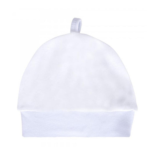 Sevi Bebe Baby Beanie Hat - White