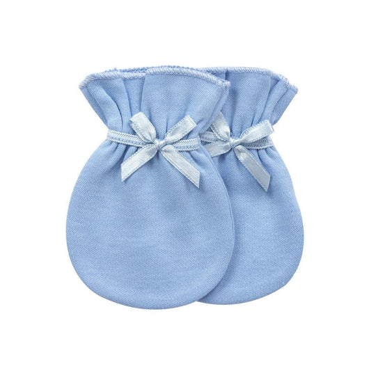 Sevi Bebe Baby Mittens (In Tulle Packaging) - Blue