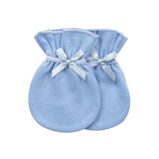 Sevi Bebe Baby Mittens (In Tulle Packaging) - Blue Sevi Bebe