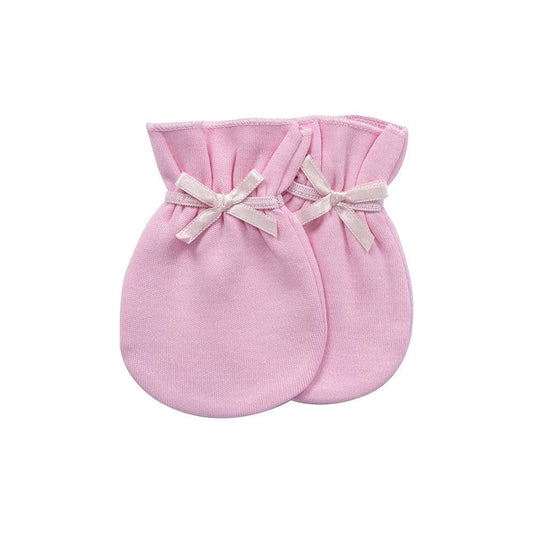 Sevi Bebe Baby Mittens (In Tulle Packaging) - Pink Sevi Bebe